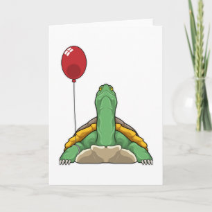 Turtle Balloon Card