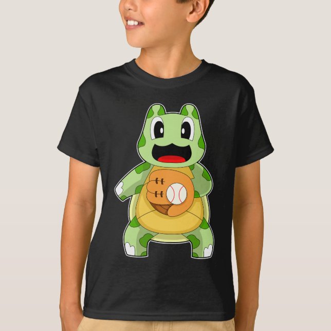 Turtle Baseball Baseball bat T-Shirt (Front)