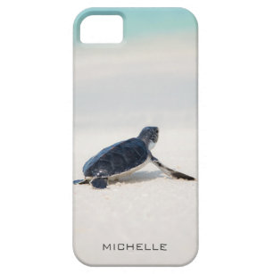 Turtle Beach Journey Personalised Name   Nature Barely There iPhone 5 Case