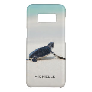 Turtle Beach Journey Personalised Name   Nature Case-Mate Samsung Galaxy S8 Case