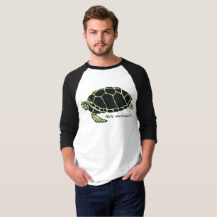 turtle black green T-Shirt