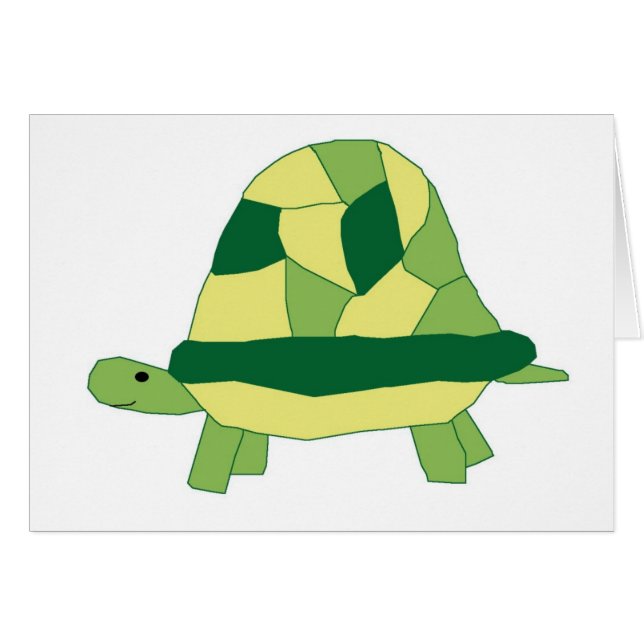 Turtle card (Front Horizontal)