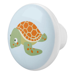 Turtle Ceramic Knob