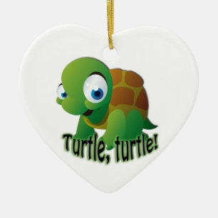 Turtle! Ceramic Ornament