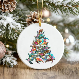 Turtle Christmas Tree Ornament Xmas Tree Toppers