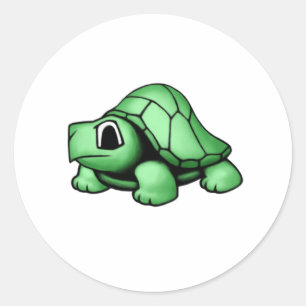 Turtle Classic Round Sticker