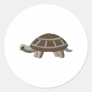 Turtle Classic Round Sticker