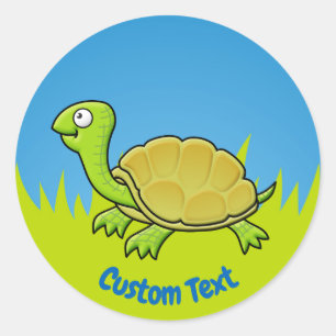 Turtle Classic Round Sticker