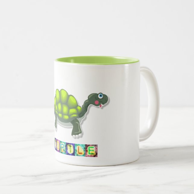 Turtle Coffee Mug (Front Right)