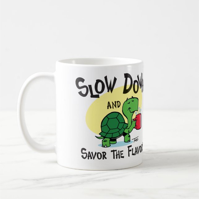 Turtle Coffee Mug (Left)