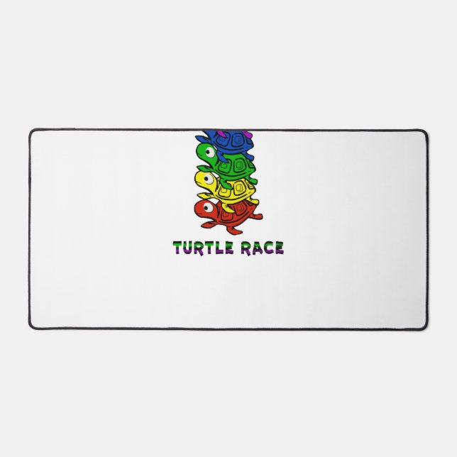Turtle Copy Copy Copy Copy Copy Copy Copy Copy Cop Desk Mat (Front)