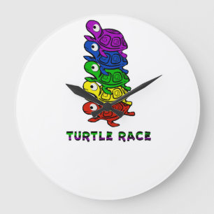 Turtle Copy Copy Copy Copy Copy Copy Copy Copy Cop Large Clock