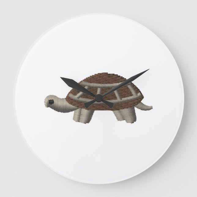 Turtle Copy Copy Copy Copy Copy Copy Copy Copy Cop Large Clock (Front)