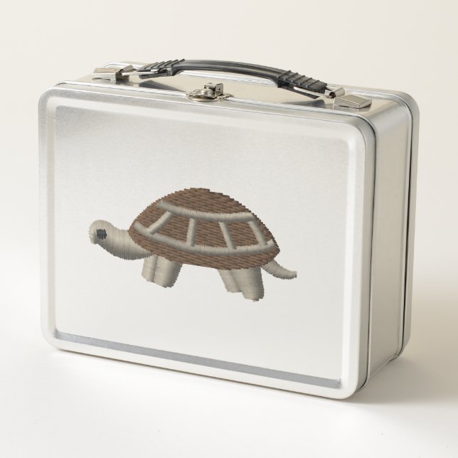 Turtle Copy Copy Copy Copy Copy Copy Copy Copy Cop Metal Lunch Box (Front)