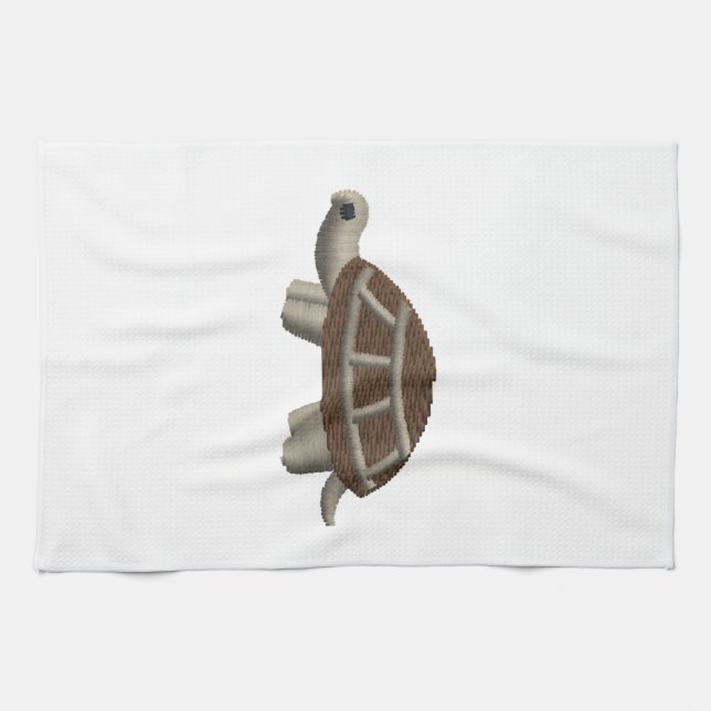 Turtle Copy Copy Copy Copy Copy Copy Copy Copy Cop Tea Towel (Horizontal)