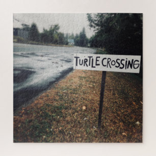 turtle crossing jigsaw puzzle