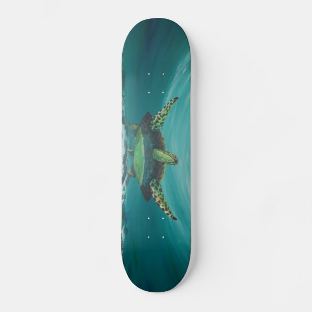 Turtle crossing skateboard (Front)