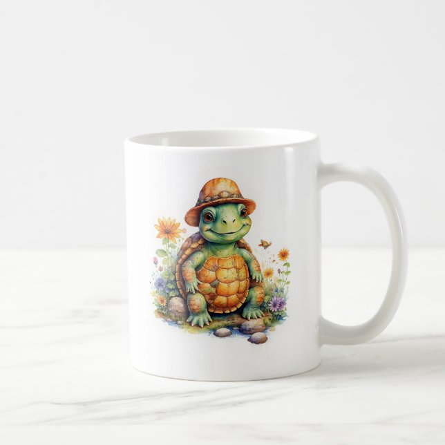 Turtle Cuteness Overload  Coffee Mug (Right)
