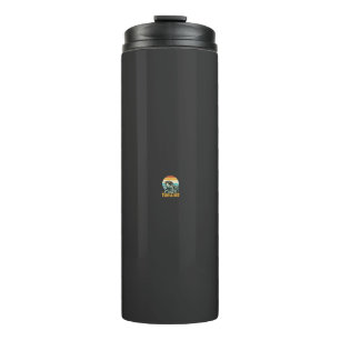 Turtle Dad Retro Sunset Vintage Engraving Vector D Thermal Tumbler