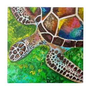 Turtle Decorative Tile