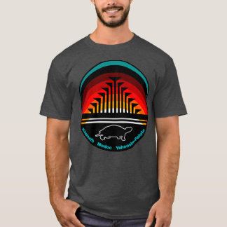 Turtle Design Klamath Tribes  (2)  T-Shirt