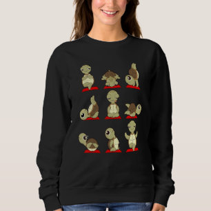 Turtle Do Yoga Workout Save Turtle Sweatshirt