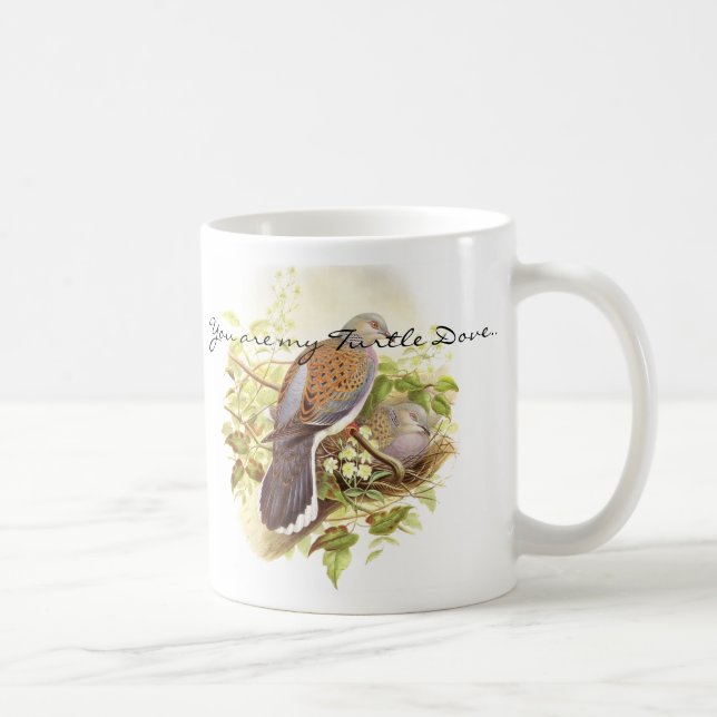 Turtle Dove Birds Wildlife Animals Mug (Right)