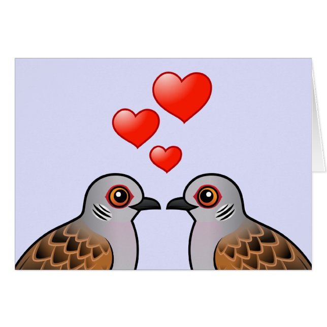 Turtle Doves in Love (Front Horizontal)