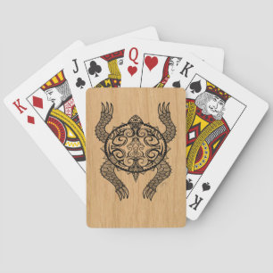 Turtle Drawing Playing Cards