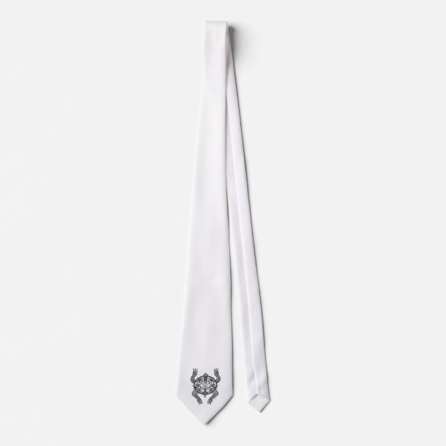Turtle Drawing Tie (Front)