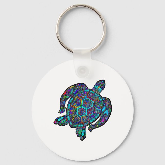 TURTLE DREAM AWAY KEY RING (Front)