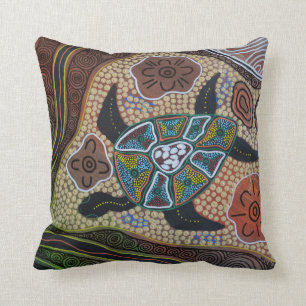 turtle Dreaming Pillow Cushion
