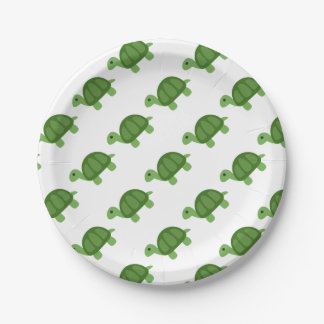 Turtle Emoji Paper Plate