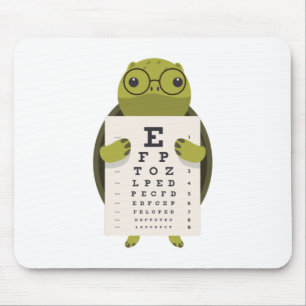 Turtle Eye Chart Mouse Pad