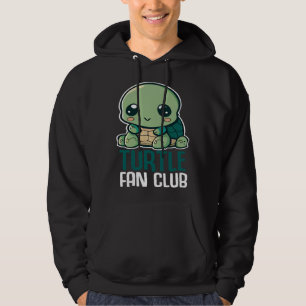 Turtle Fan Club Tortoise Zoo Kids Boys Girls 3 Hoodie
