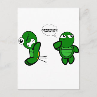 Turtle Fart Postcard