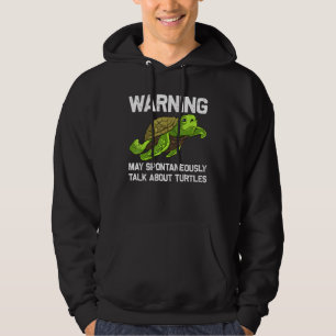 Turtle For Men Women Sea Turtle Land Water Animal Hoodie