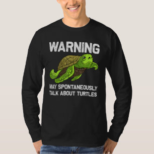 Turtle For Men Women Sea Turtle Land Water Animal T-Shirt