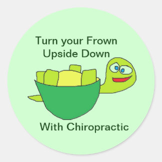 Turtle Fun Chiropractic Sticker