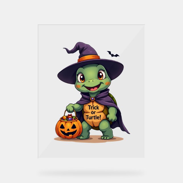 Turtle Ghoul Acrylic Sign (Front)