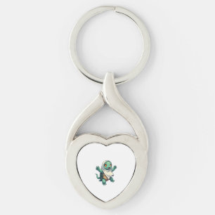 Turtle Ghoul Key Ring