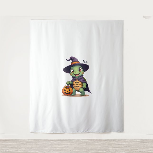 Turtle Ghoul Tapestry (Front)