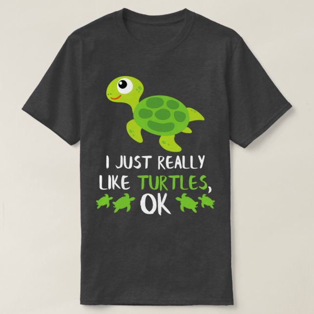 Turtle Gift Sea Turtle Beach Gifts Turtle Gifts 1 T-Shirt (Design Front)