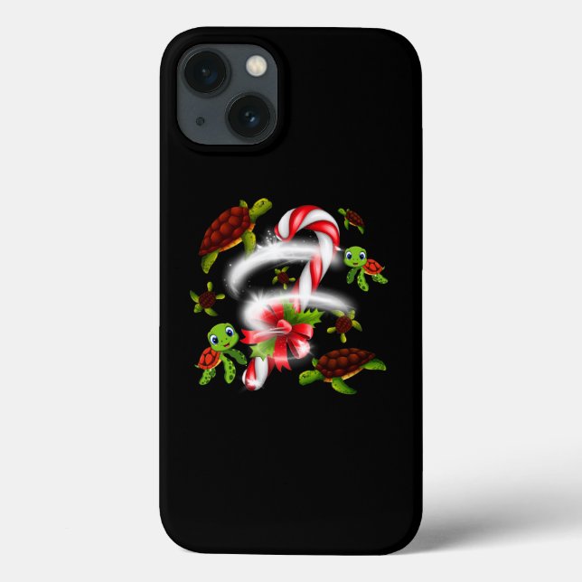 Turtle  Gift | Turtle Candy Sweet Christmas Case-Mate iPhone Case (Back)
