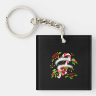 Turtle Gift Turtle Candy Sweet Christmas Key Ring