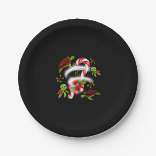 Turtle Gift Turtle Candy Sweet Christmas Paper Plate
