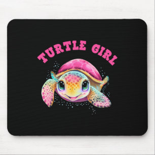 Turtle Girl Earth Day Favours Earth Day Mouse Pad