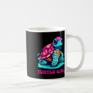 Turtle Girl Earth Day Outfit For Girls Turtle Coffee Mug