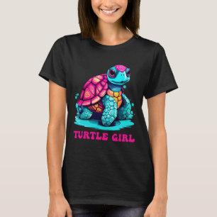 Turtle Girl Earth Day Outfit For Girls Turtle T-Shirt