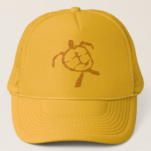 turtle-Gold Trucker Hat